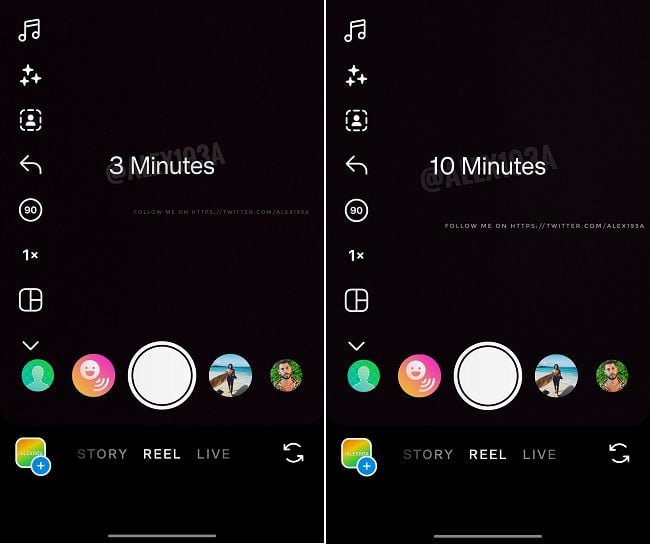 Instagram Reels longer clips