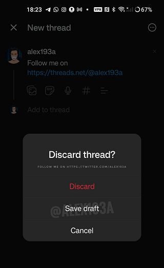 Threads drafts