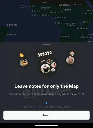 Instagram Friend Map