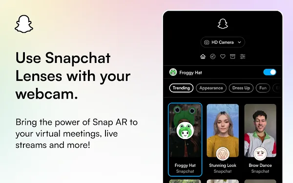 Snap Camera Chrome Extension